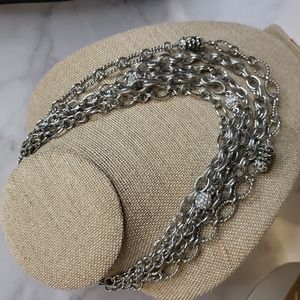 Chloe +Isabel Heirloom Chain + Pavé Convertible Necklace